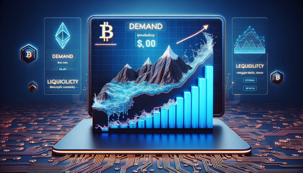 Impact of demand on cryptocurrency liquidity and stability