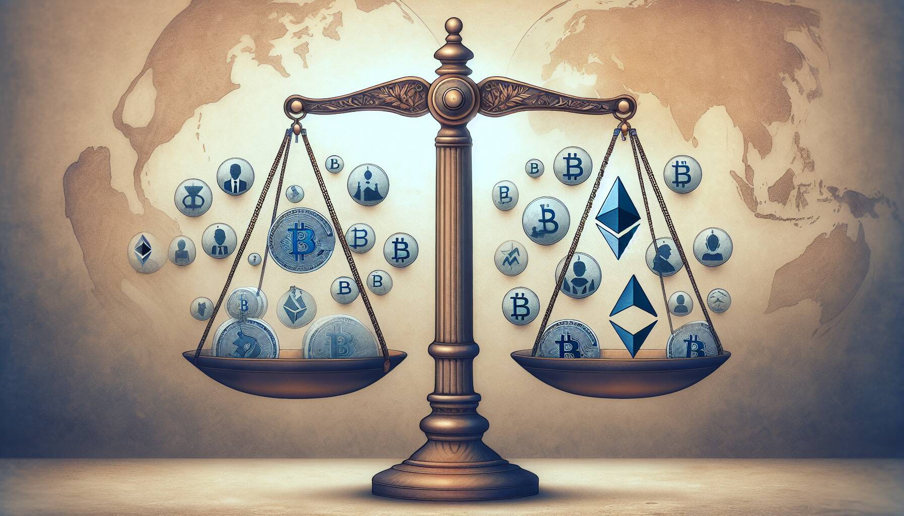 Impact of politics on cryptocurrency perceptions