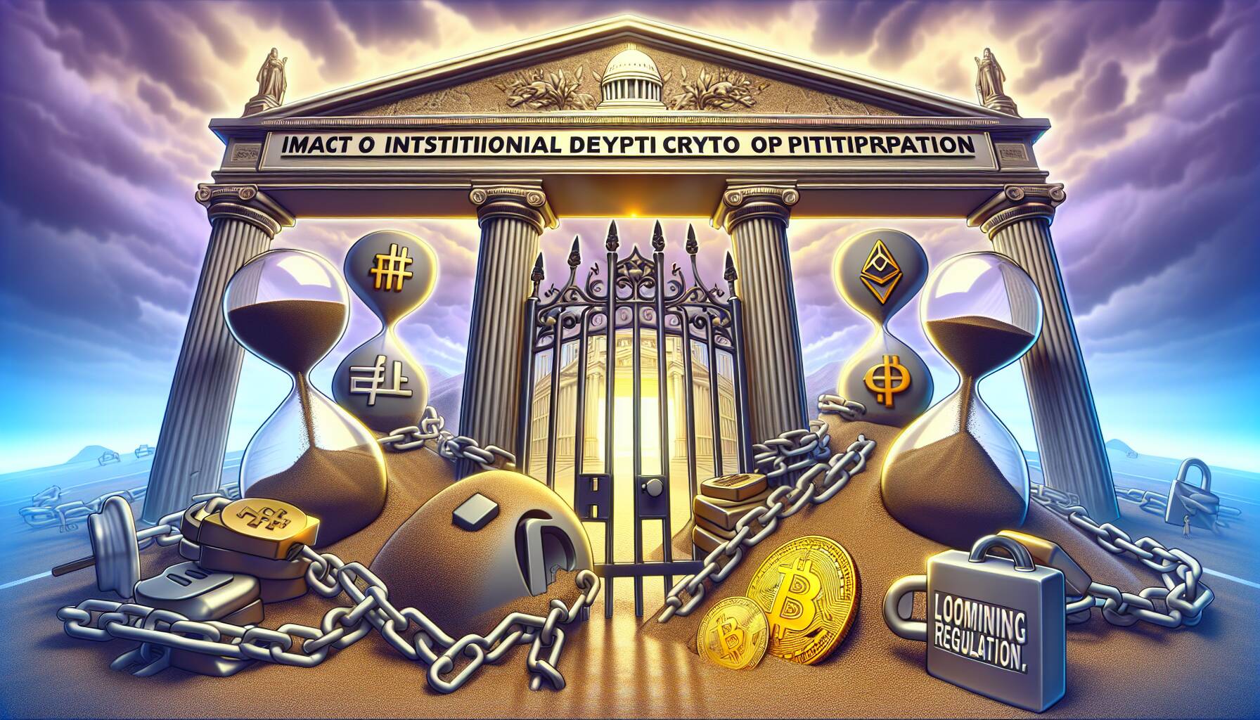 Impact of regulatory delays on institutional crypto participation