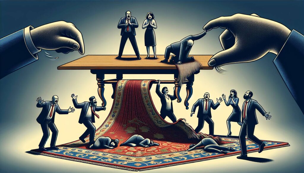 Let Your Buyers Become Your Criers When You Pull The Rug Out From Beneath The Table Of Success - Defector