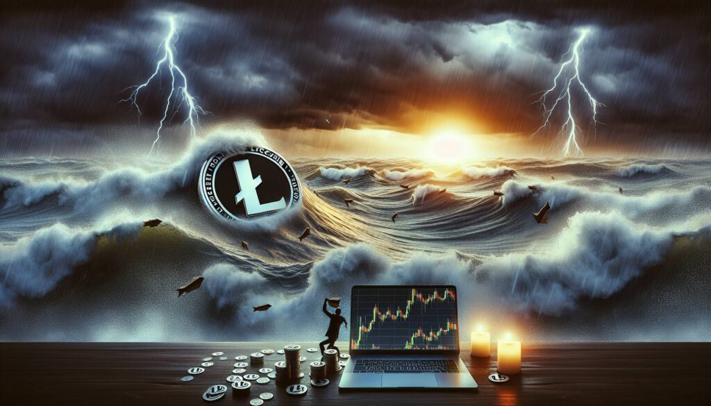 Litecoin struggles amid market volatility
