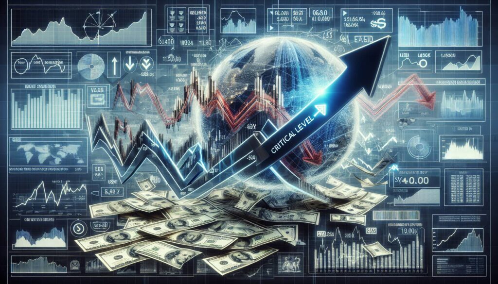 Market dynamics around critical price levels
