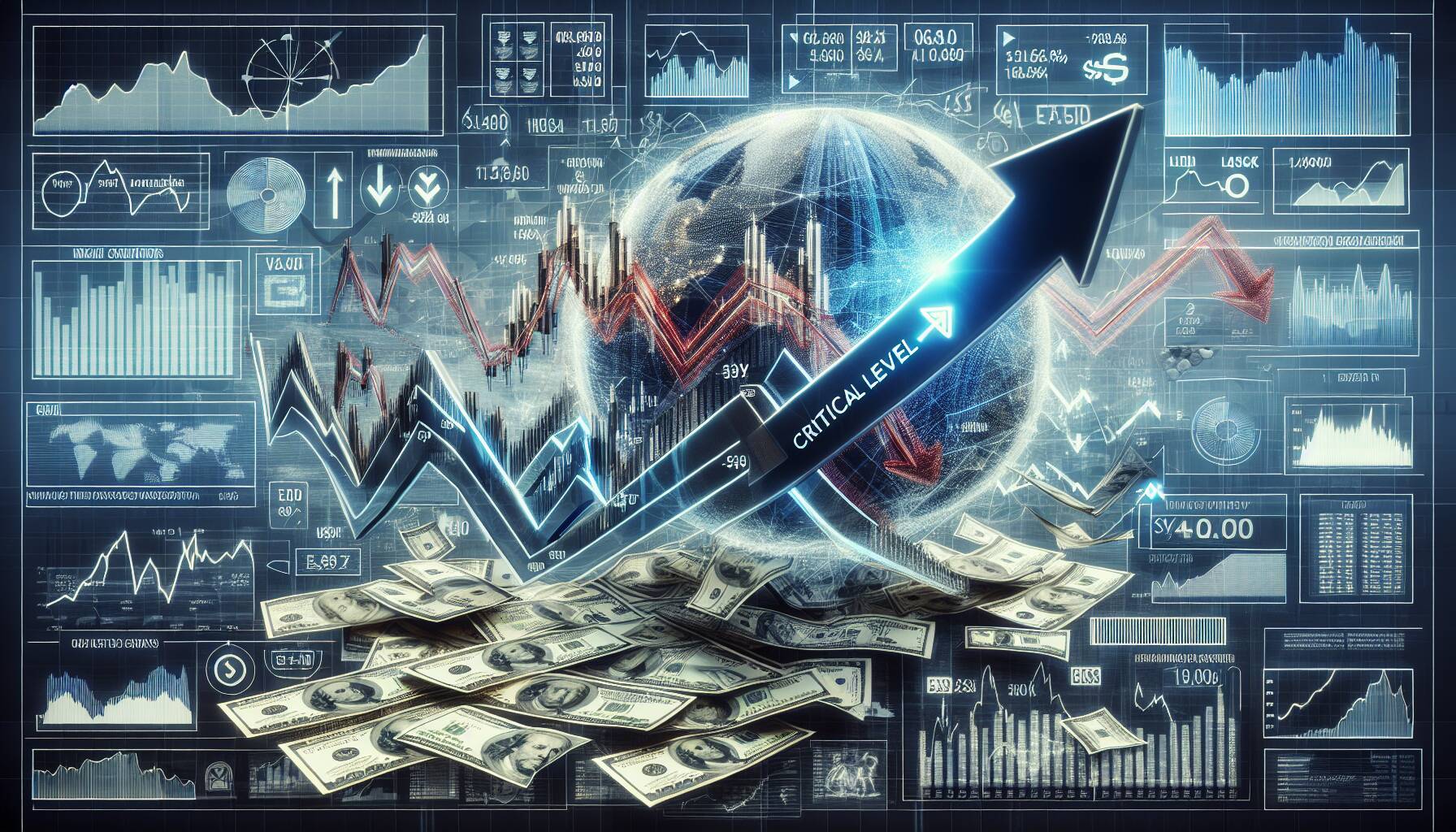 Market dynamics around critical price levels