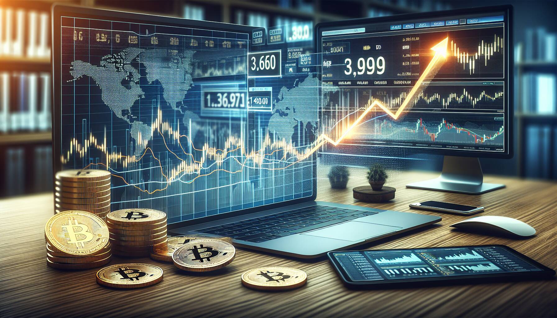 Market dynamics of Bitcoin's price surge