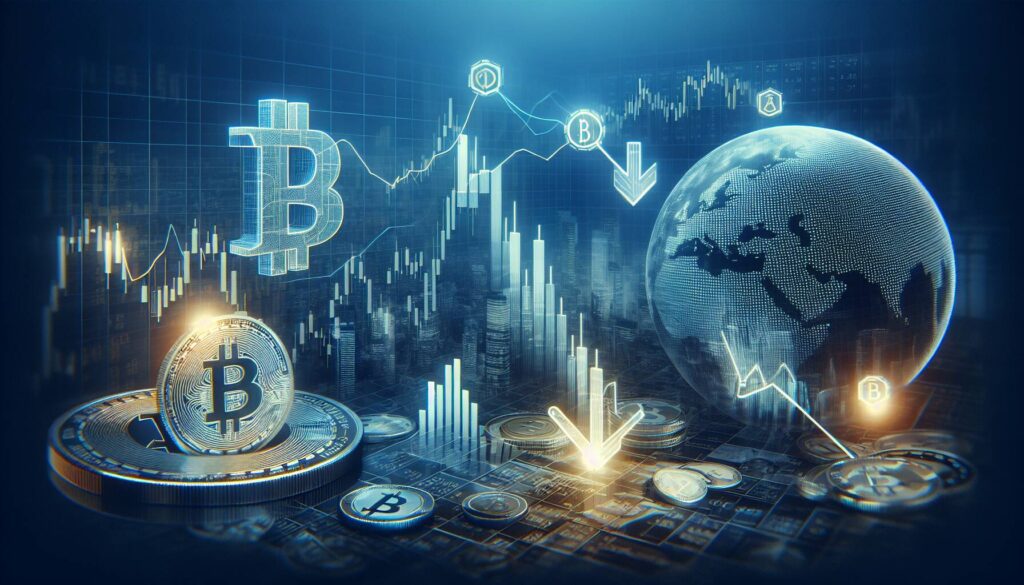 Market dynamics of MSCI and Bitcoin's decline