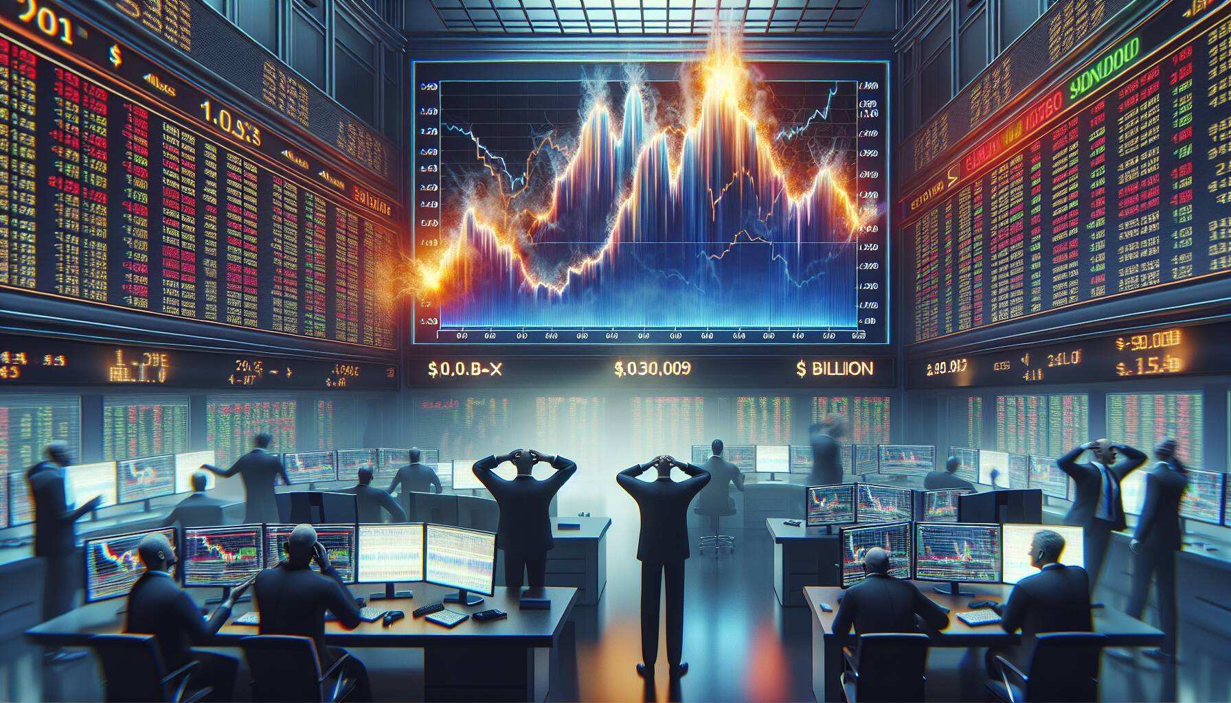 Market turmoil after $1.09 billion in long position liquidations