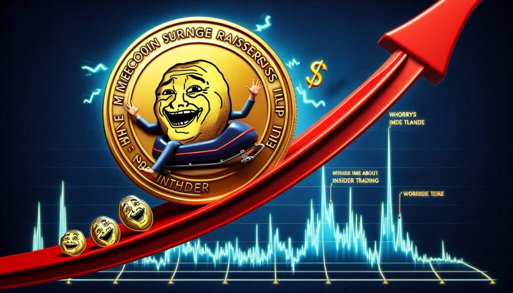 Memecoin surge raises concerns about insider trading