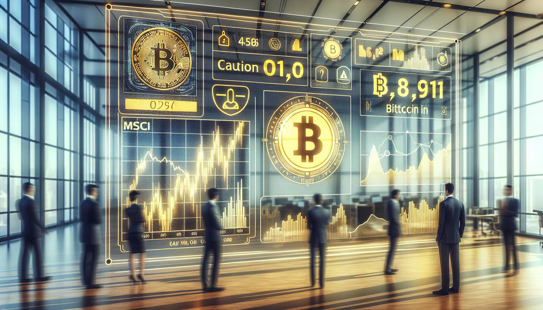 MSCI's cautious approach to cryptocurrency in financial indexes