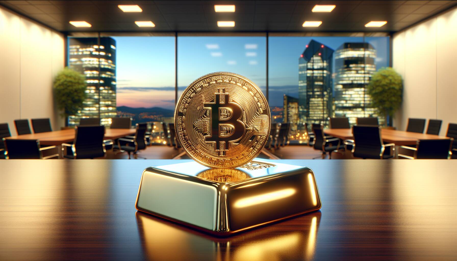 New investment opportunity combining bitcoin and gold