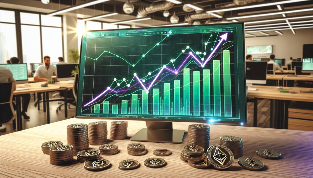 Potential growth of ether in a volatile market