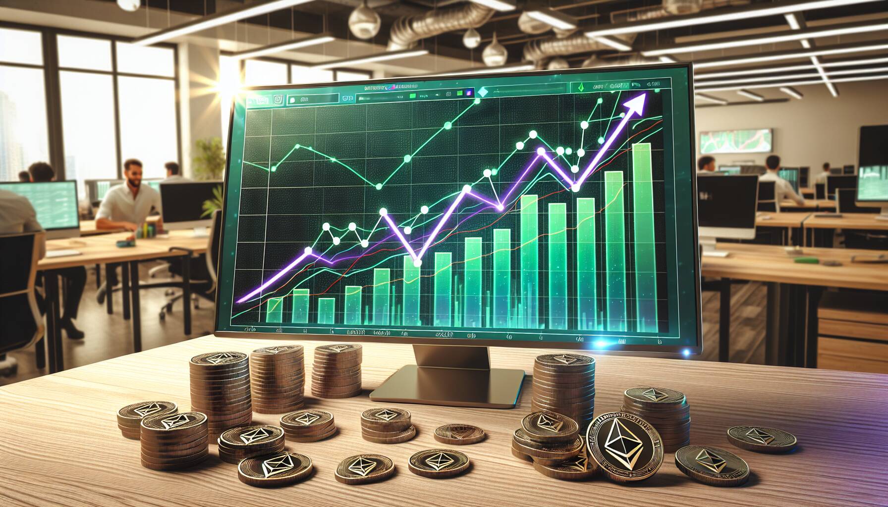 Potential growth of ether in a volatile market