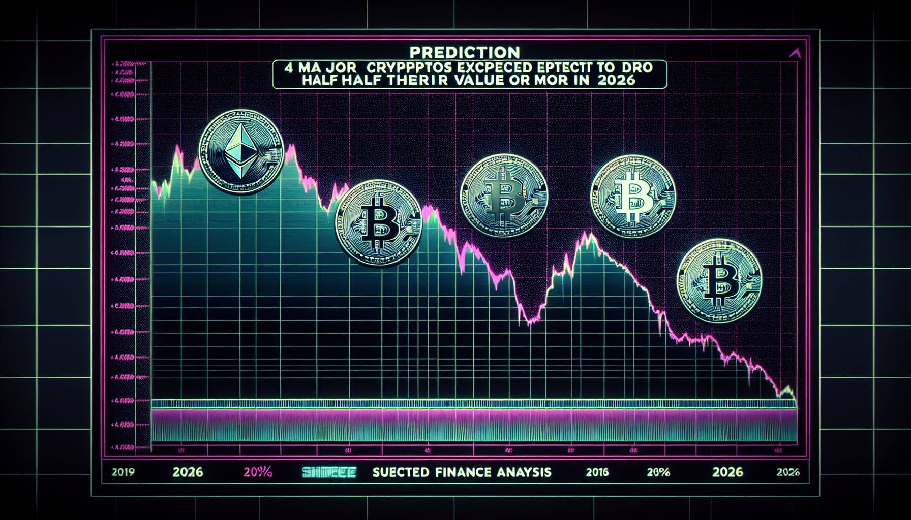 Prediction: These 4 Popular Cryptocurrencies Will Plunge by 50% (or More) in 2026 - The Motley Fool