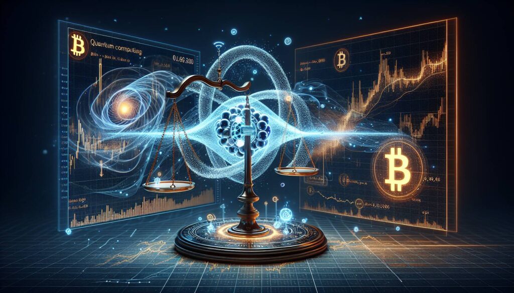 Quantum computing threats and bitcoin market dynamics