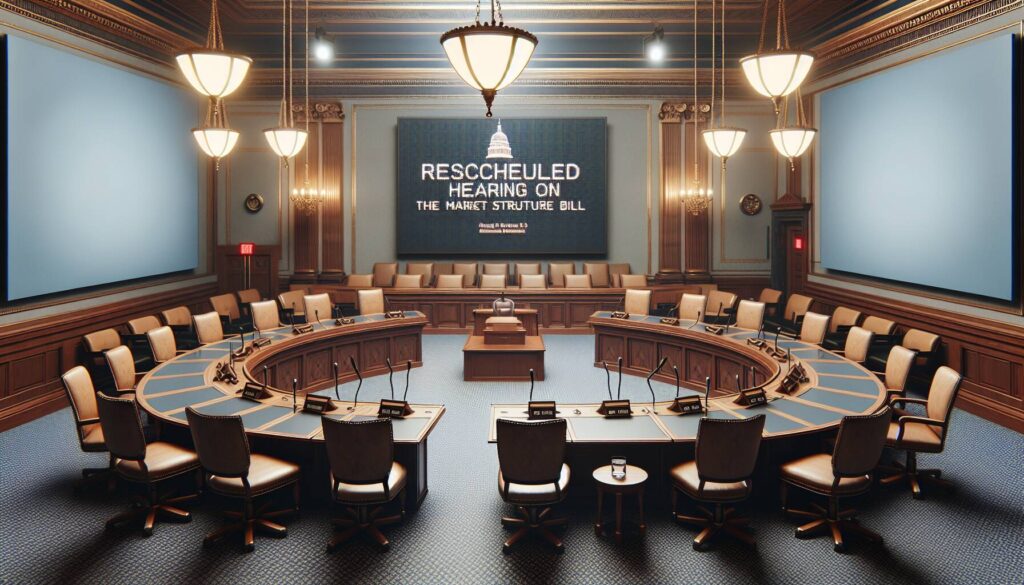 Senate agriculture committee reschedules hearing on market structure bill