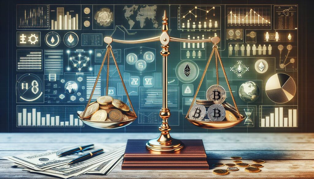 Strategic fund blending crypto and financial assets