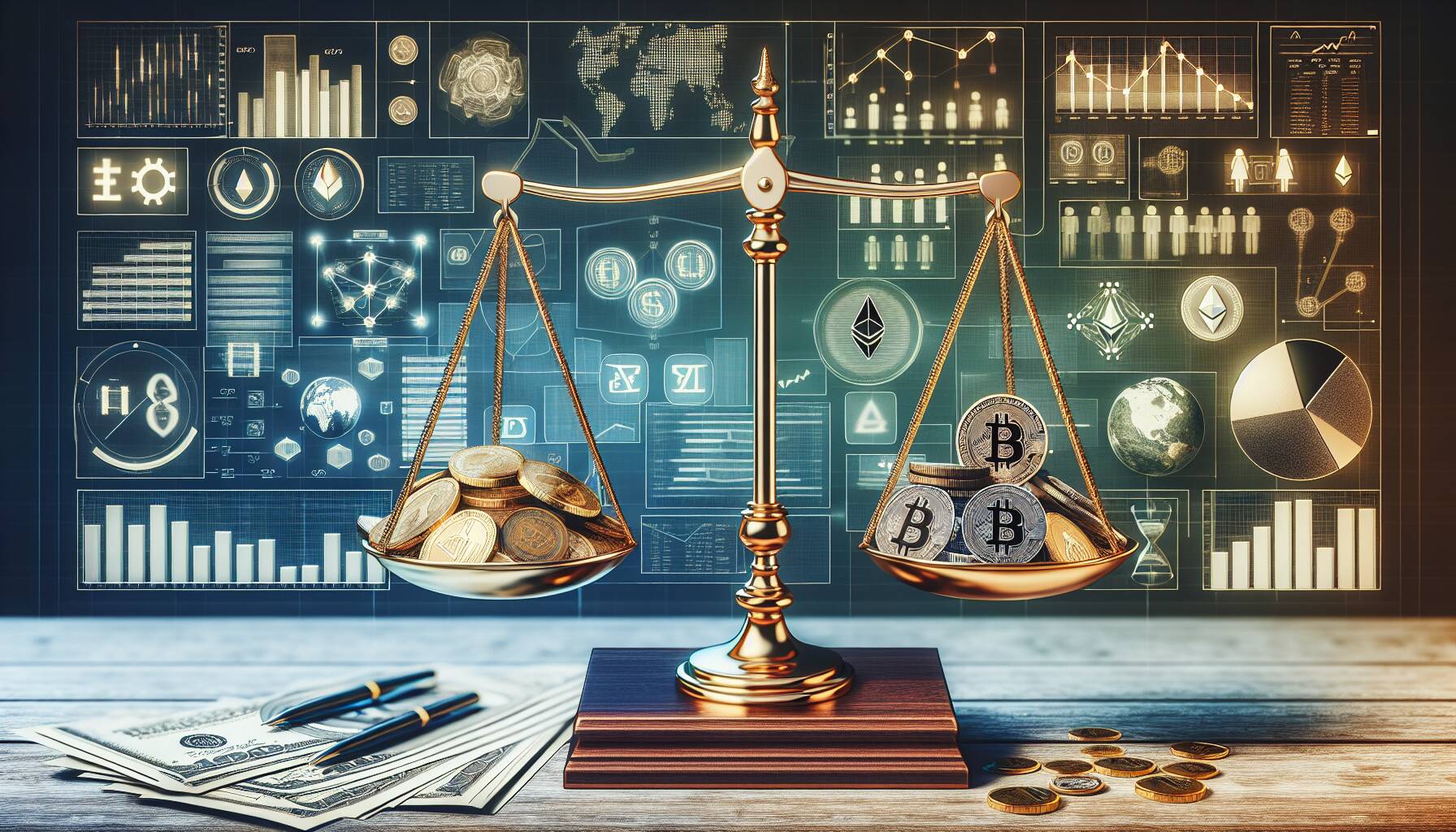 Strategic fund blending crypto and financial assets