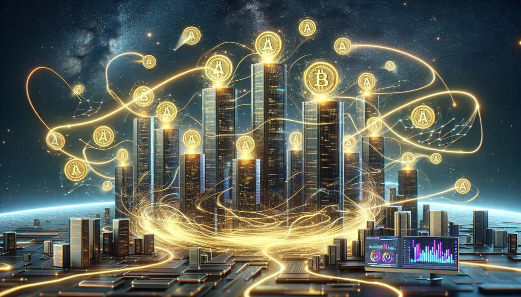 Surge in cryptocurrency network activity driven by AI tokens