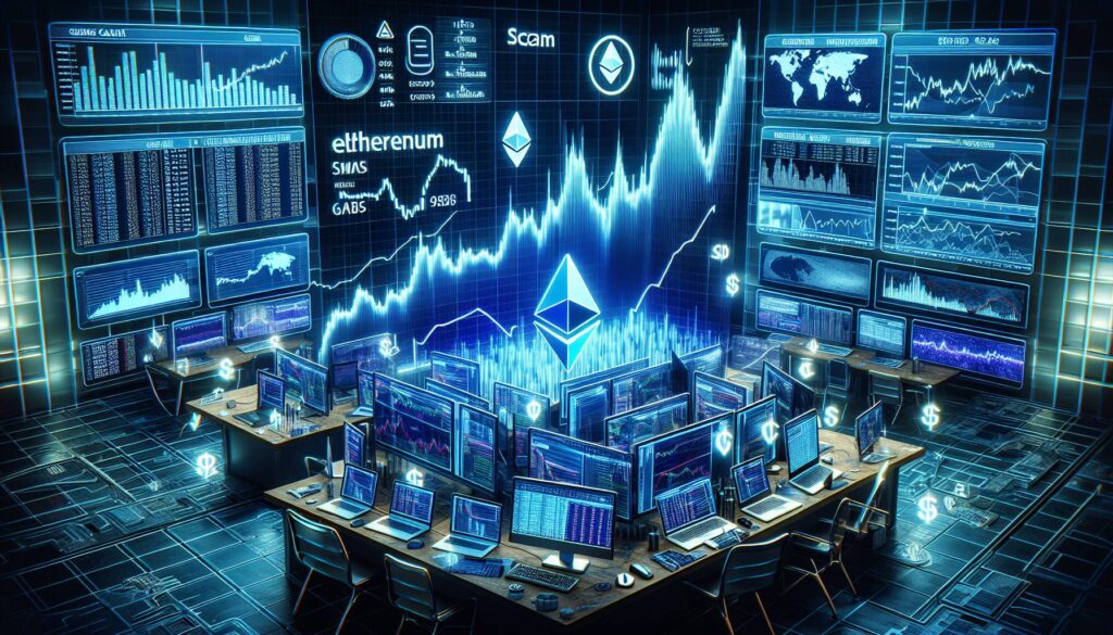Surge in Ethereum activity linked to scams