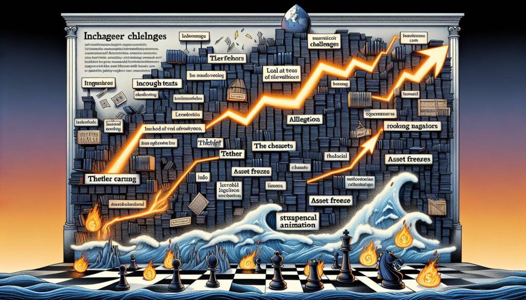 Tether's strategic asset freezes reflect regulatory compliance challenges