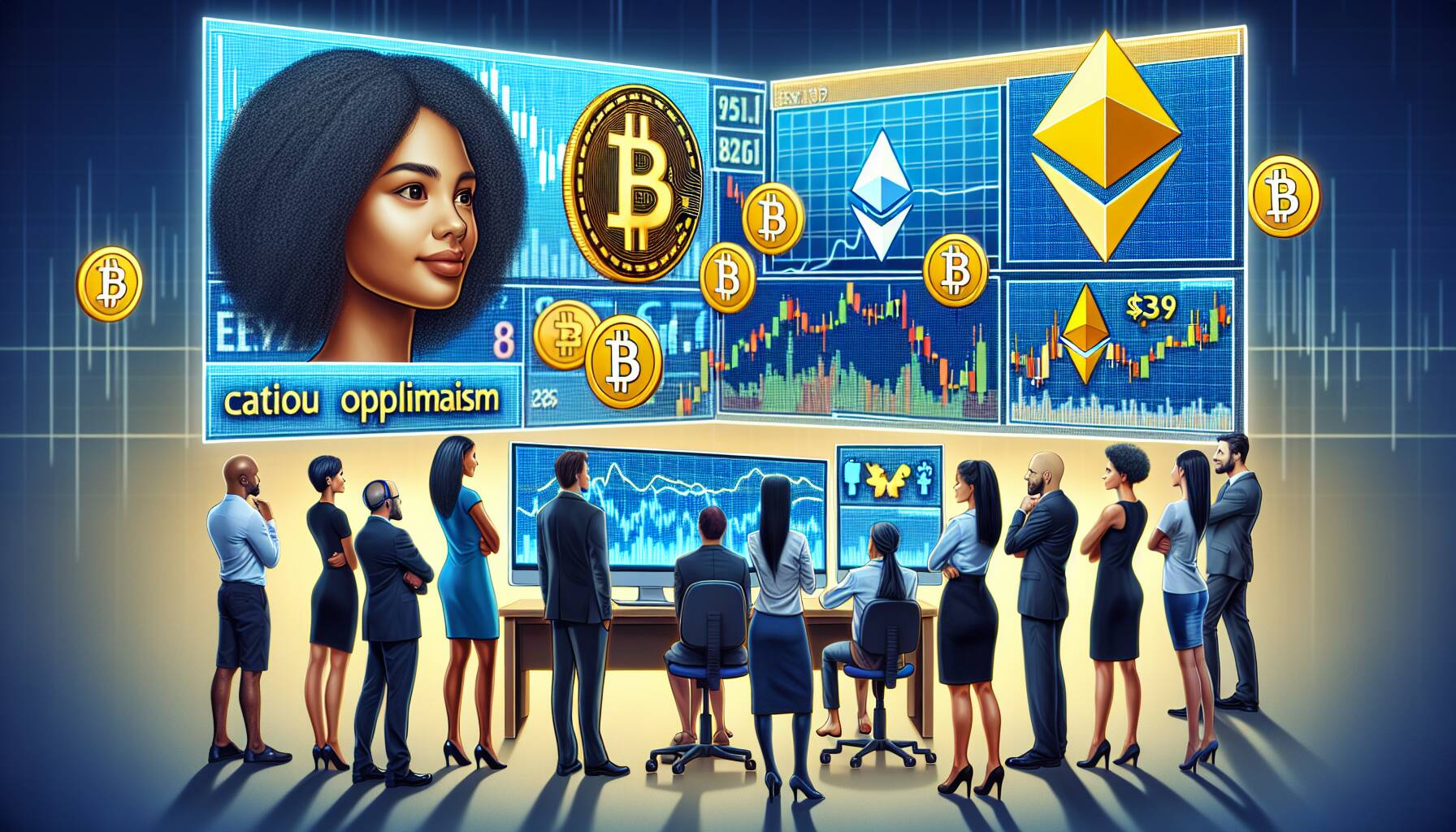 Traders embrace cautious optimism for Bitcoin and ether