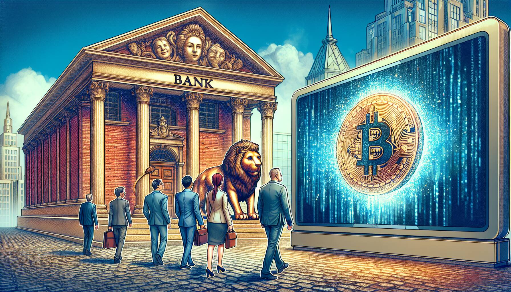 Traditional finance begins to embrace cryptocurrency