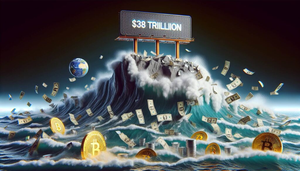 Urgent $38 Trillion U.S. Dollar Collapse Warning Sparks Market Turbulence: Gold and Bitcoin Prices at Risk