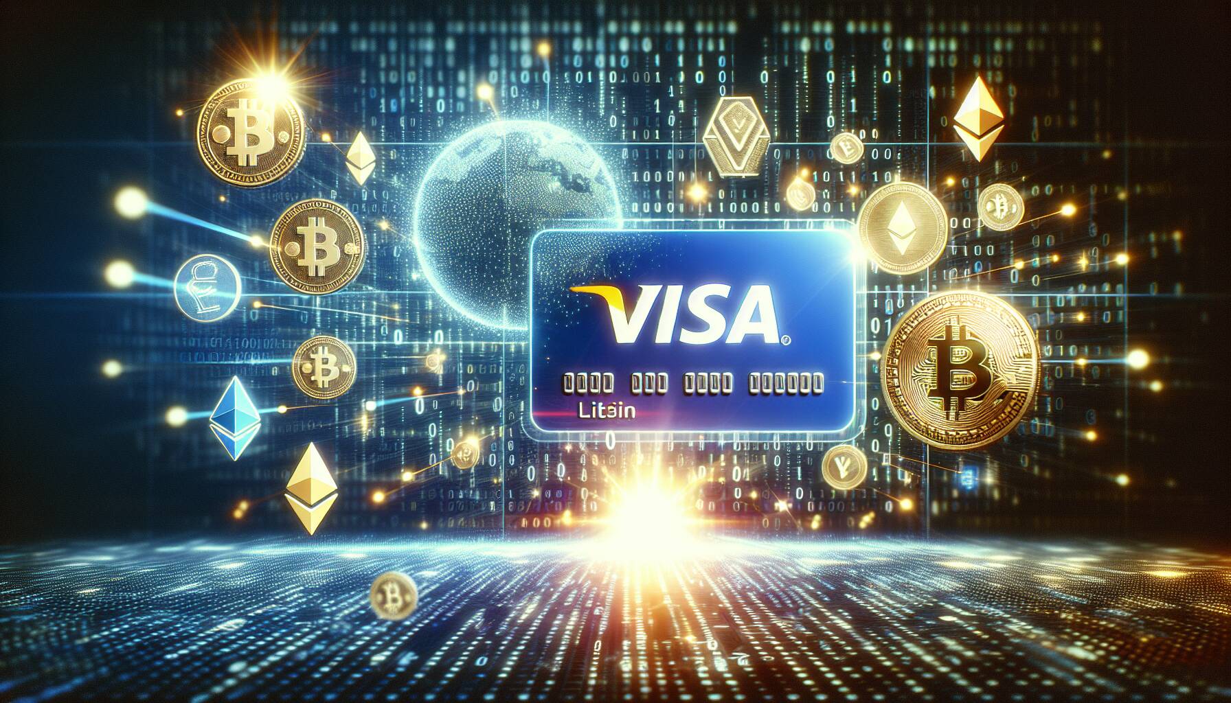 Visa leads shift in cryptocurrency spending