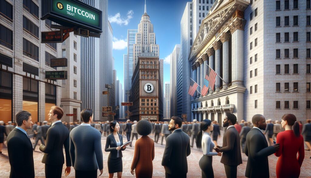 Wall Street firm files for bitcoin trust amid growing institutional interest