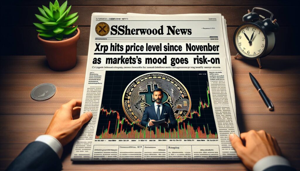 XRP Hits Price Level Not Seen Since November as Markets’ Mood Goes Risk-On - Sherwood News