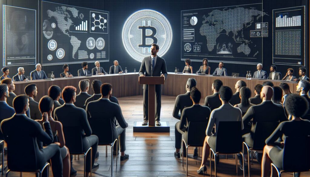 Atkins addresses cryptocurrency regulation at pivotal summit