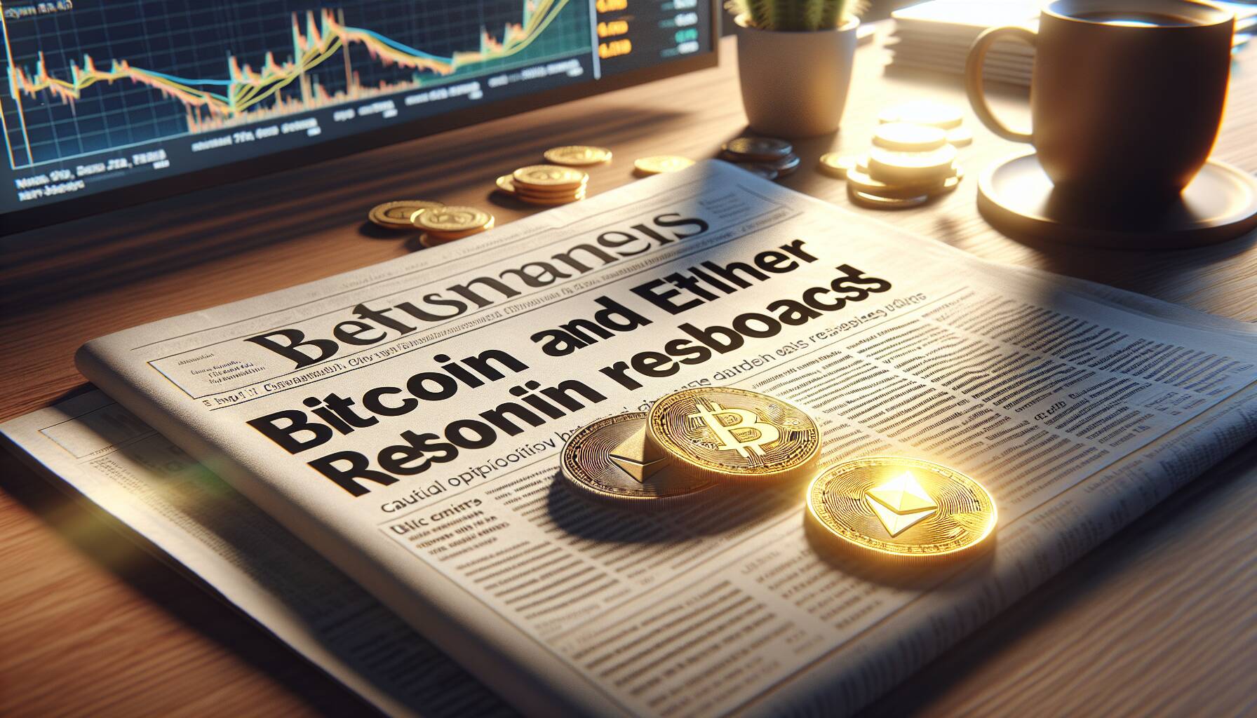 Bitcoin and ether rebound signals cautious optimism in cryptocurrency market