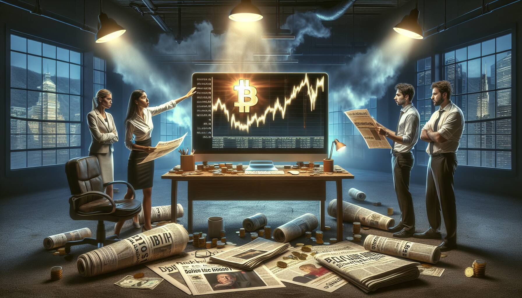 Bitcoin ETF investors face mounting losses