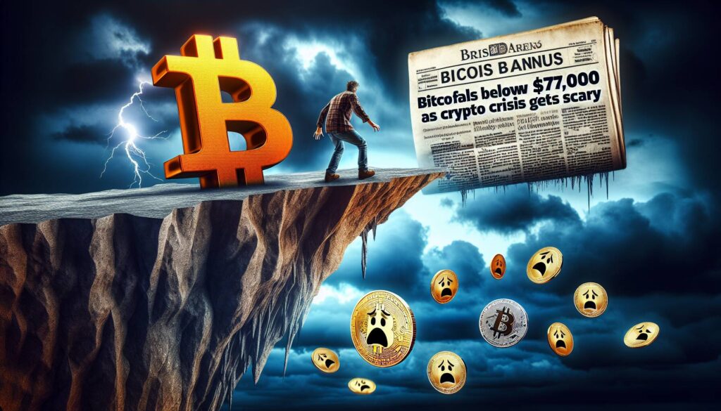 Bitcoin Falls Below $70,000 as Crypto Crisis Gets Scary - Barron's