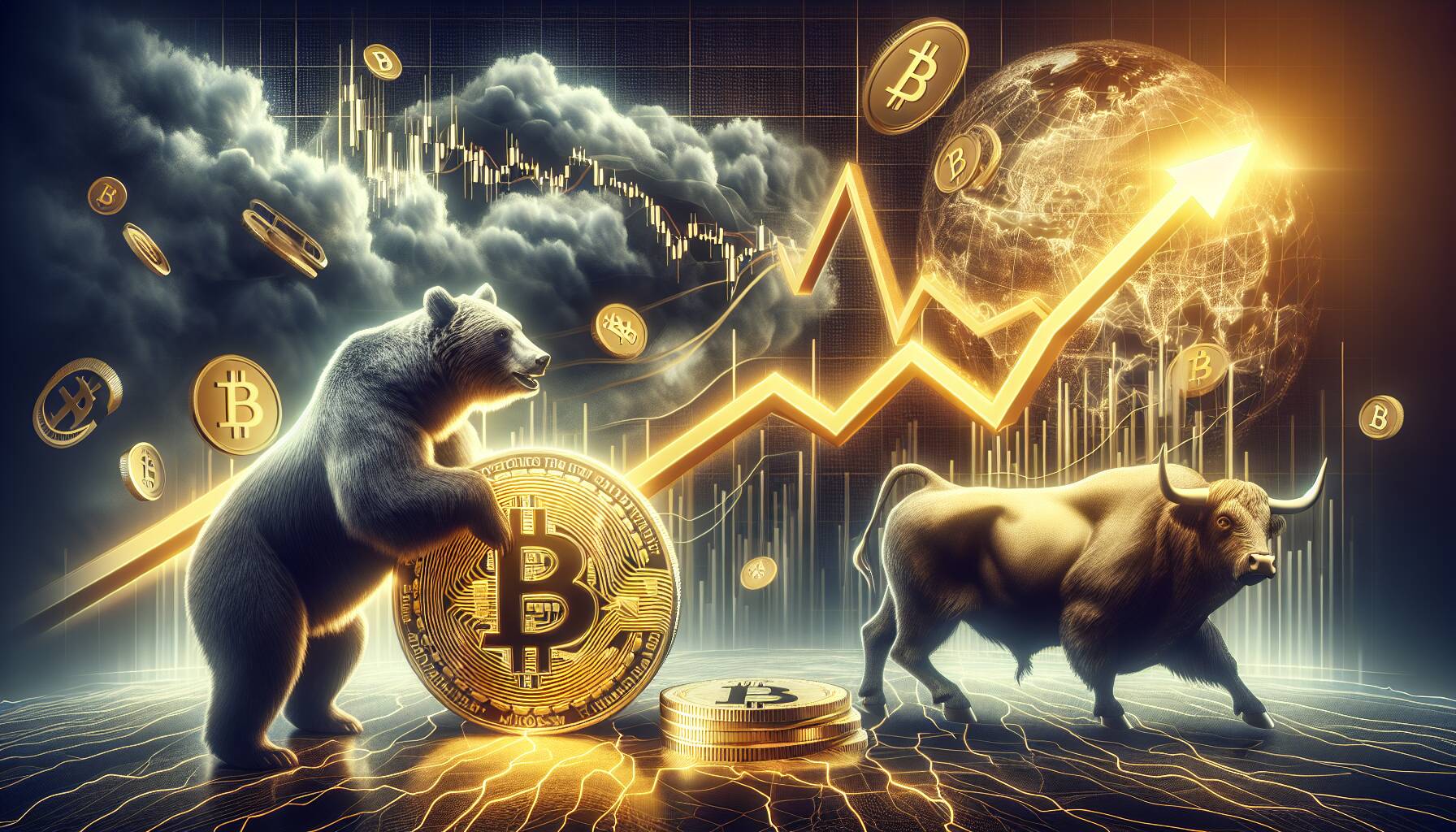 Bitcoin rebounds amid market volatility