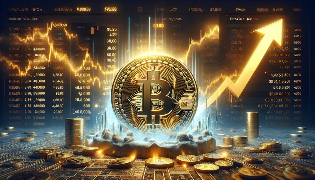 Bitcoin surges past $70,000 amid market volatility
