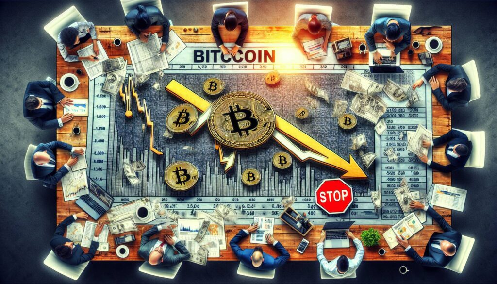 Bitcoin's sharp decline prompts caution and reassessment in the cryptocurrency market