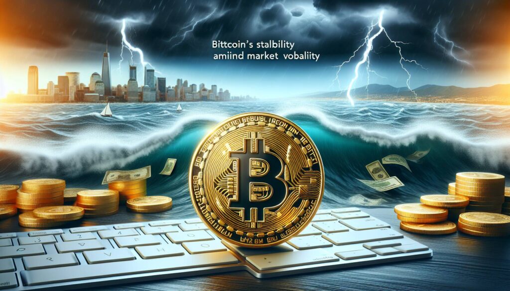 Bitcoin's stability amidst market volatility