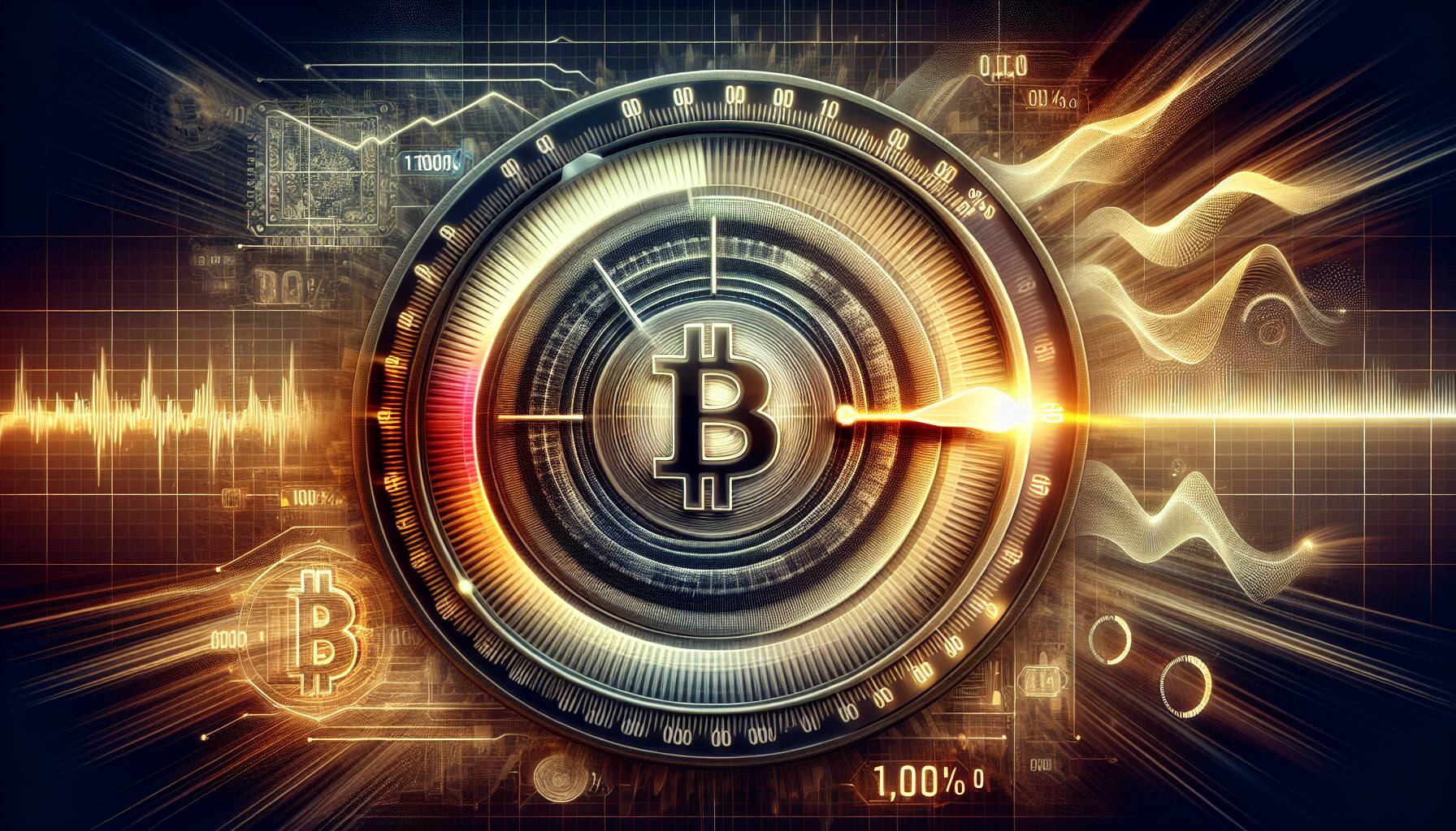 Bitcoin's volatility gauge surges nearing 100%