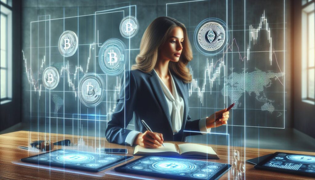 Cathie Wood's strategic investments in a shifting cryptocurrency market