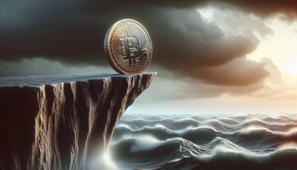 COIN faces steep decline amid cryptocurrency market turbulence