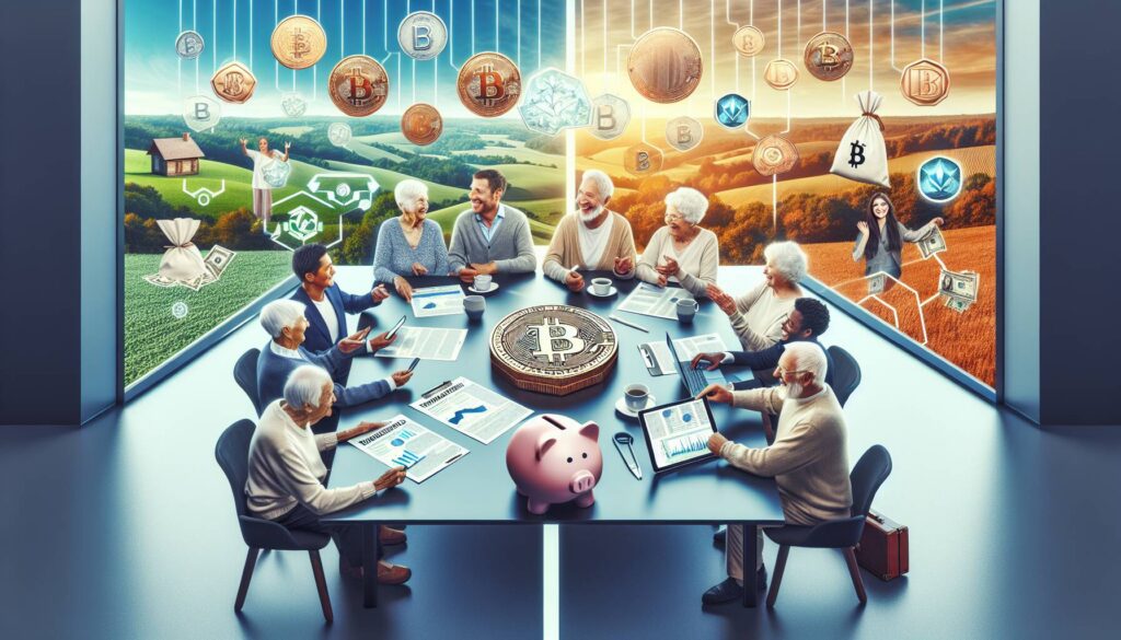 Crypto integration in retirement plans