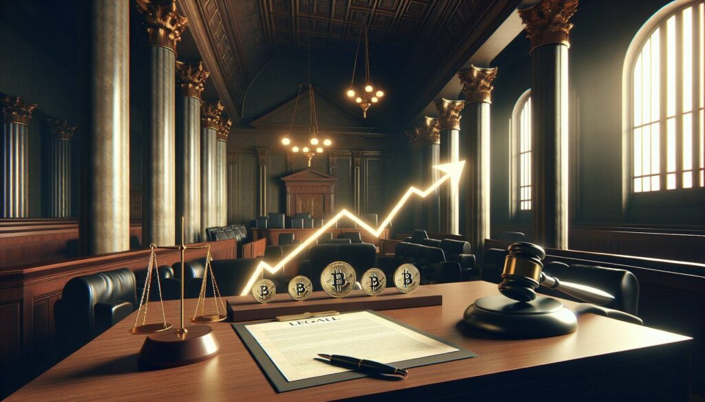 Crypto prices rise amidst legal decisions