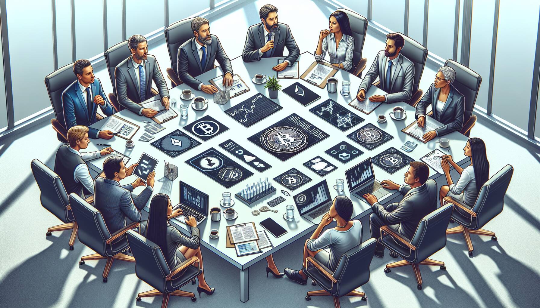 Crypto regulation talks between industry leaders and Trump's advisers