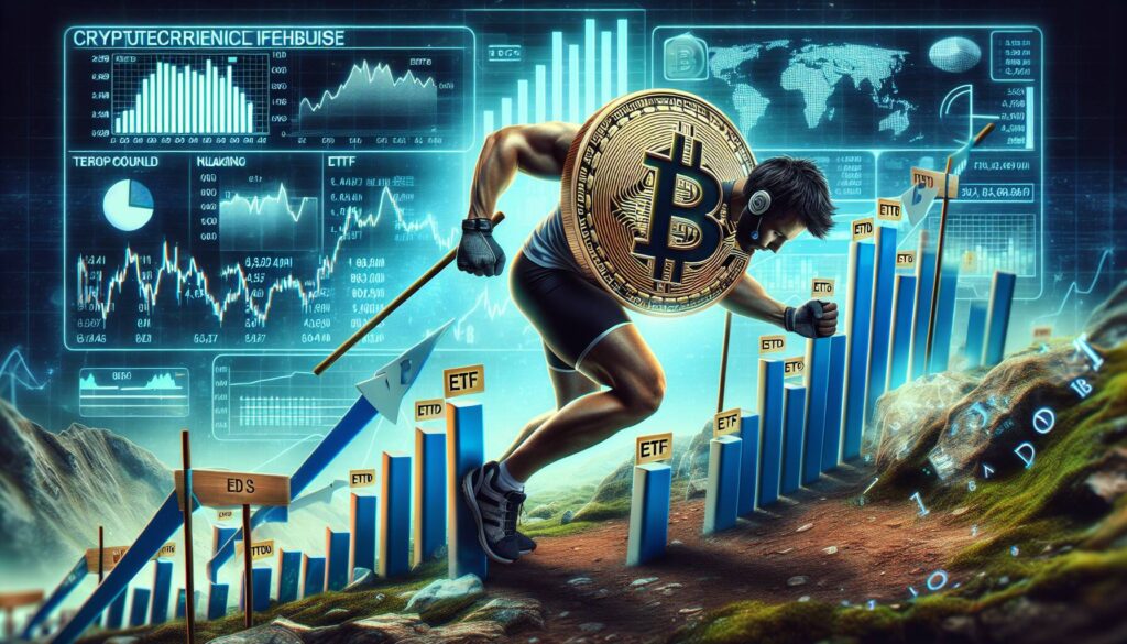 Cryptocurrency faces challenges as ETF levels decline