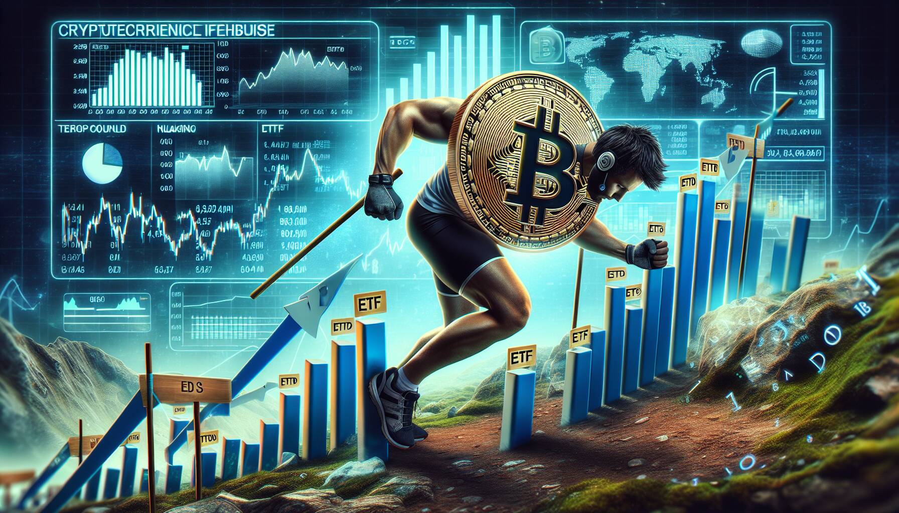 Cryptocurrency faces challenges as ETF levels decline