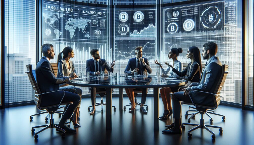 Cryptocurrency leaders adapt to market decline