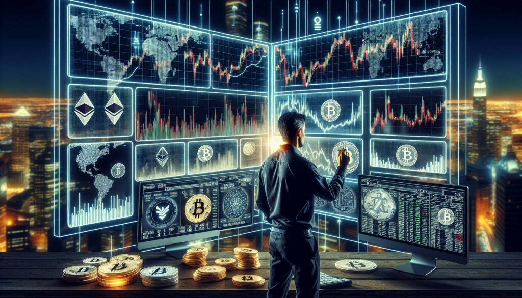 Cryptocurrency market dynamics reveal contrasting outcomes