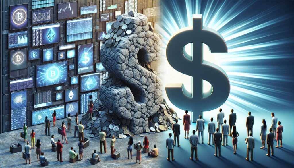 Cryptocurrency market faces uncertainty as dollar strengthens