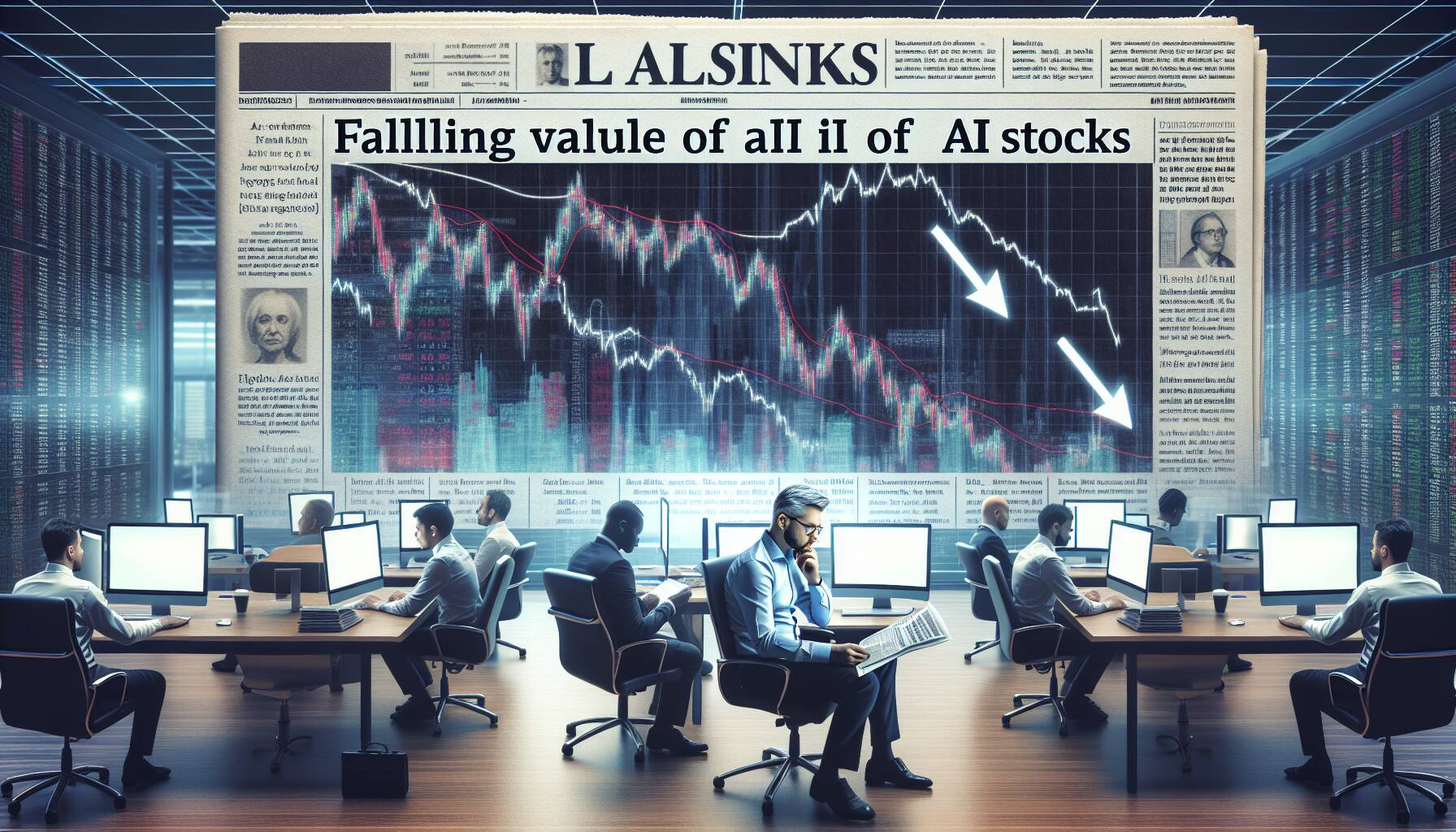 Decline of AI stocks and its impact on the market