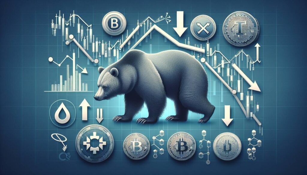 Downturns for Coinbase and Robinhood in bear market